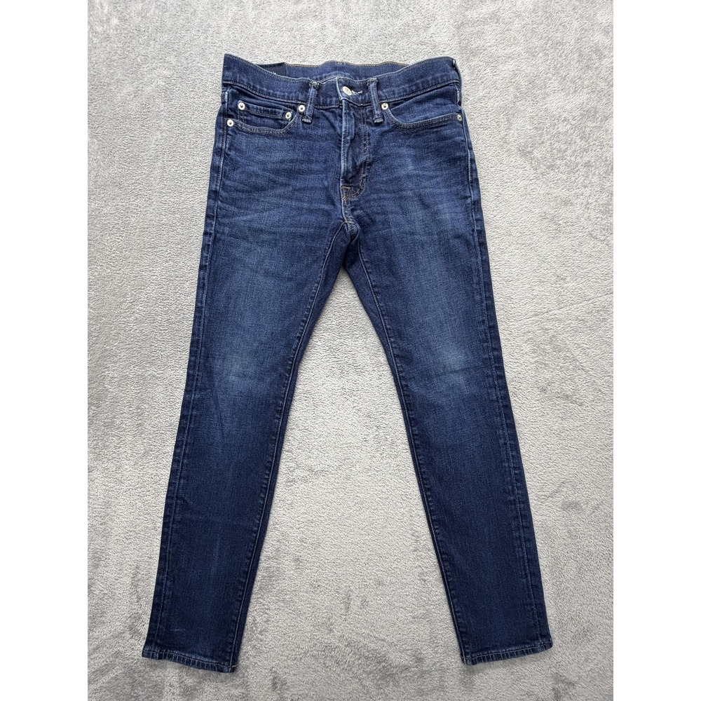 Abercrombie & Fitch Jeans Mens Measured 30x28 Blue Super Skinny Stretch‎